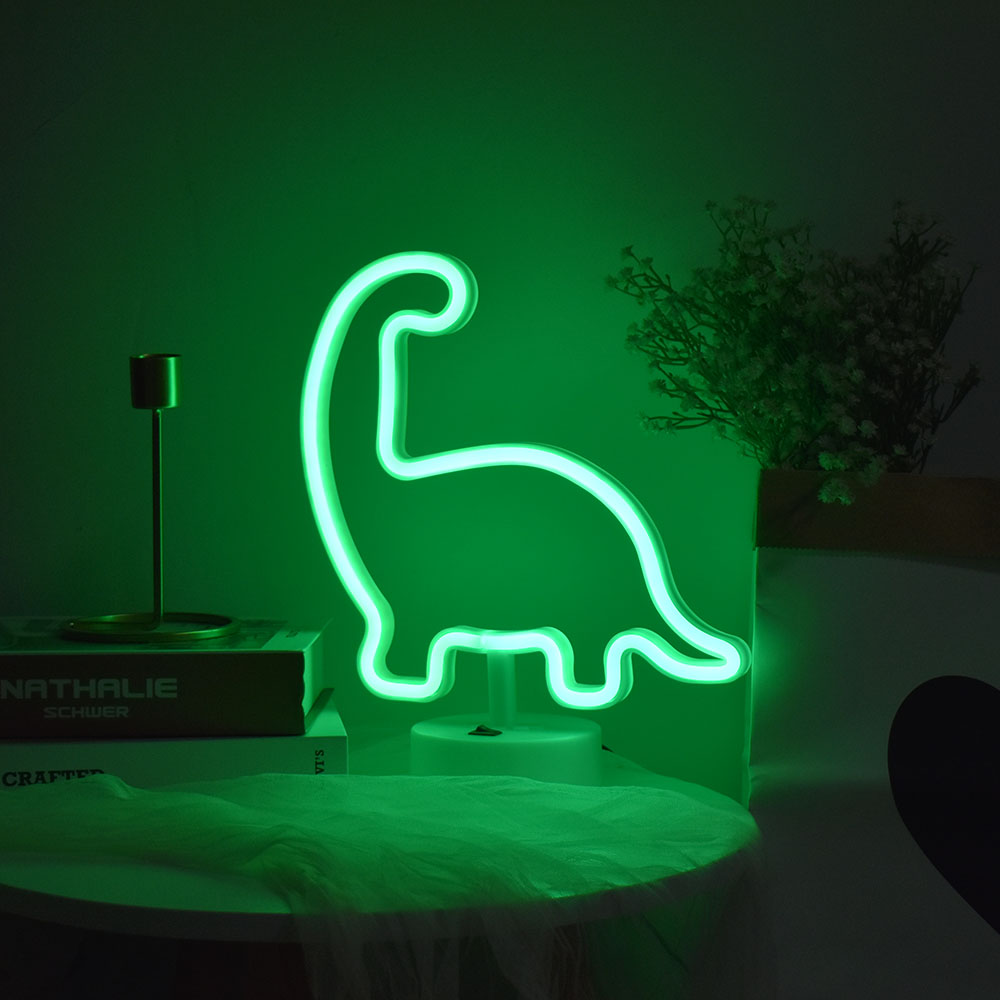 LED Neon Lamp Love Desk Lamp Romantic Dormitory Bedroom