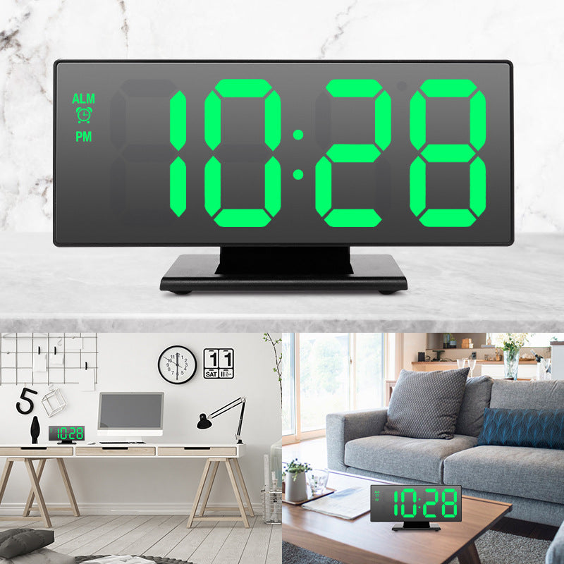 Large screen LED digital clock