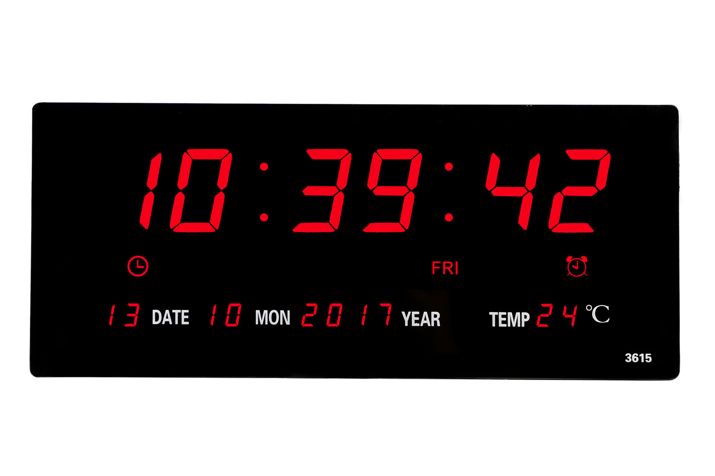 Simple Clock Large Digital LED Electronic Clock