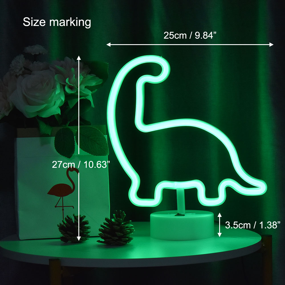 LED Neon Lamp Love Desk Lamp Romantic Dormitory Bedroom