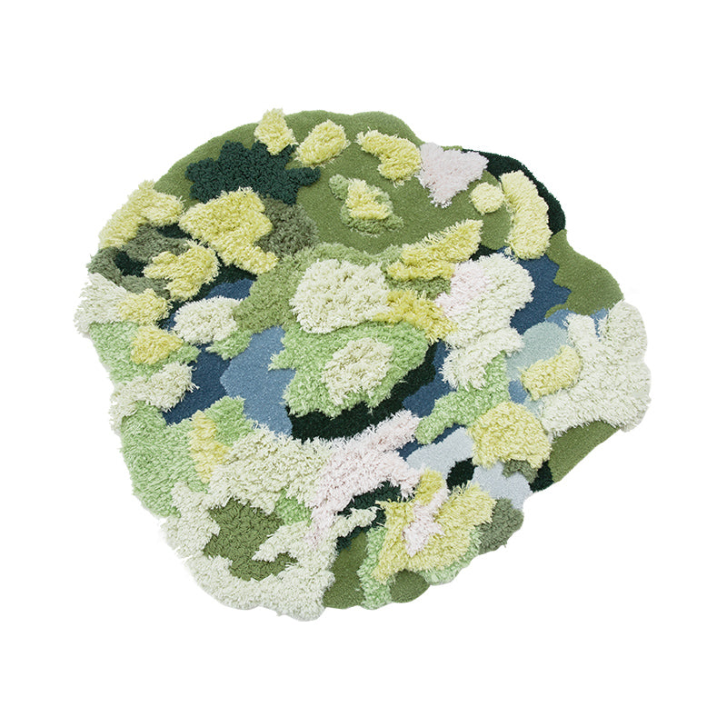 Modern Minimalist Bedroom Bedside Wool Rug