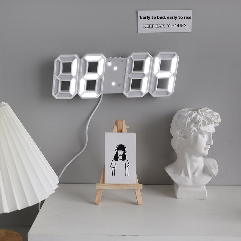 Digital Clock Alarm Clock LED Electronic Gift