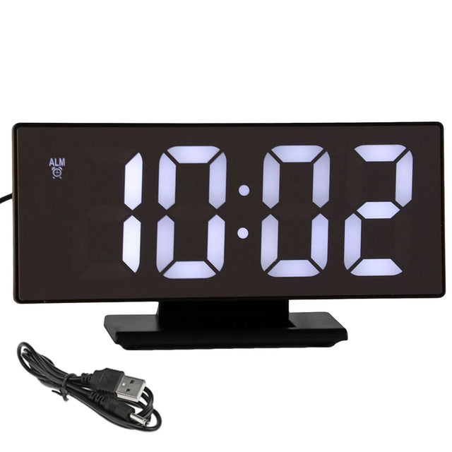 Large screen LED digital clock