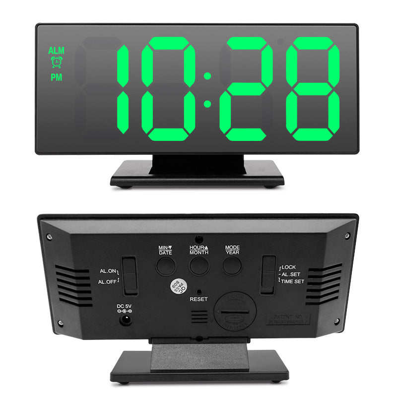 Large screen LED digital clock