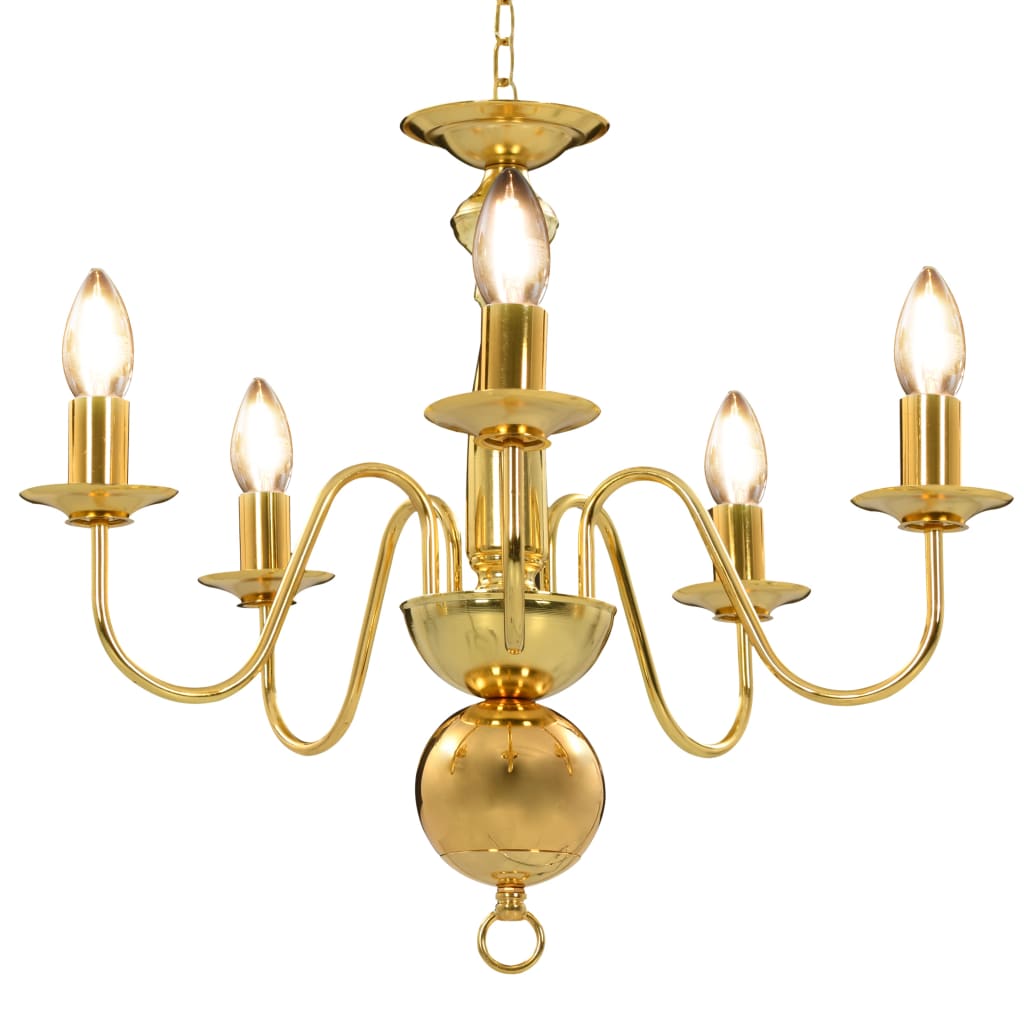 Antique Chandelier 5×E14 Bulbs   Antique Chandelier 5×E14 Bulbs