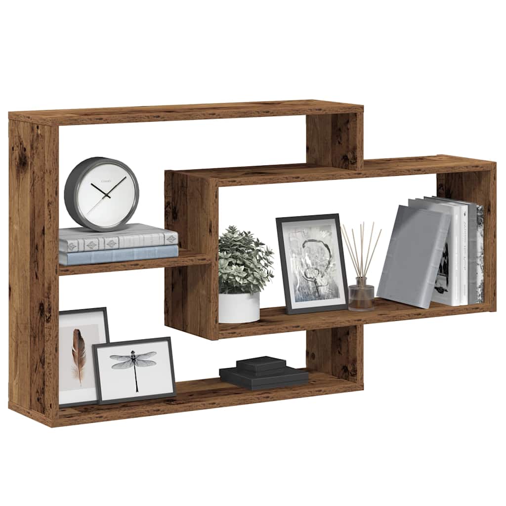 wall shelves 104x20x58.5 cm wood material   wall shelves 104x20x58.5