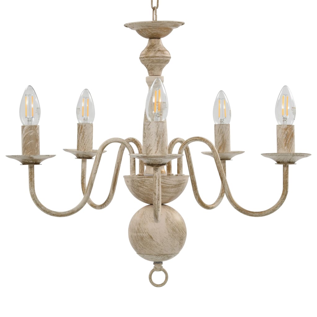 Antique Chandelier 5×E14 Bulbs   Antique Chandelier 5×E14 Bulbs