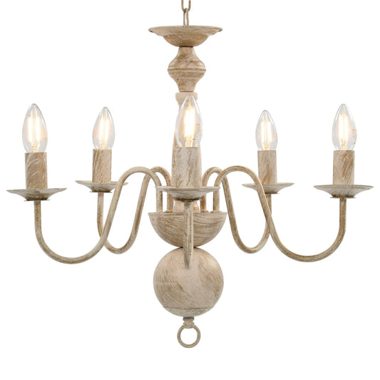 Antique Chandelier 5×E14 Bulbs   Antique Chandelier 5×E14 Bulbs