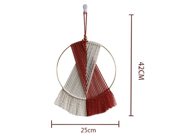 Bohemian Wall Hangings Circle Tassel