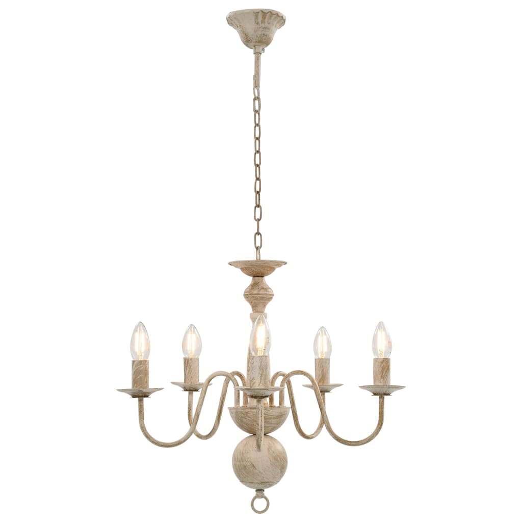 Antique Chandelier 5×E14 Bulbs   Antique Chandelier 5×E14 Bulbs
